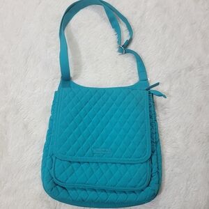 Vera Bradley Mailbag Crossbody in Teal